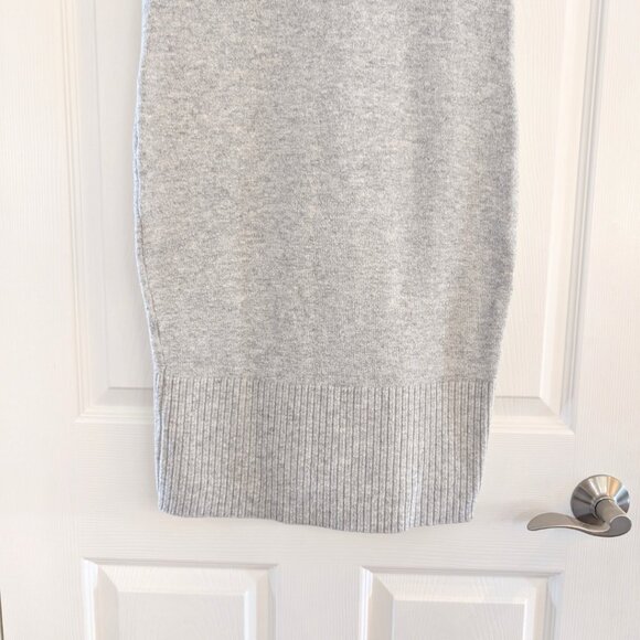RW&CO turtleneck sweater dress sleeveless grey size XXS - Picture 7 of 16